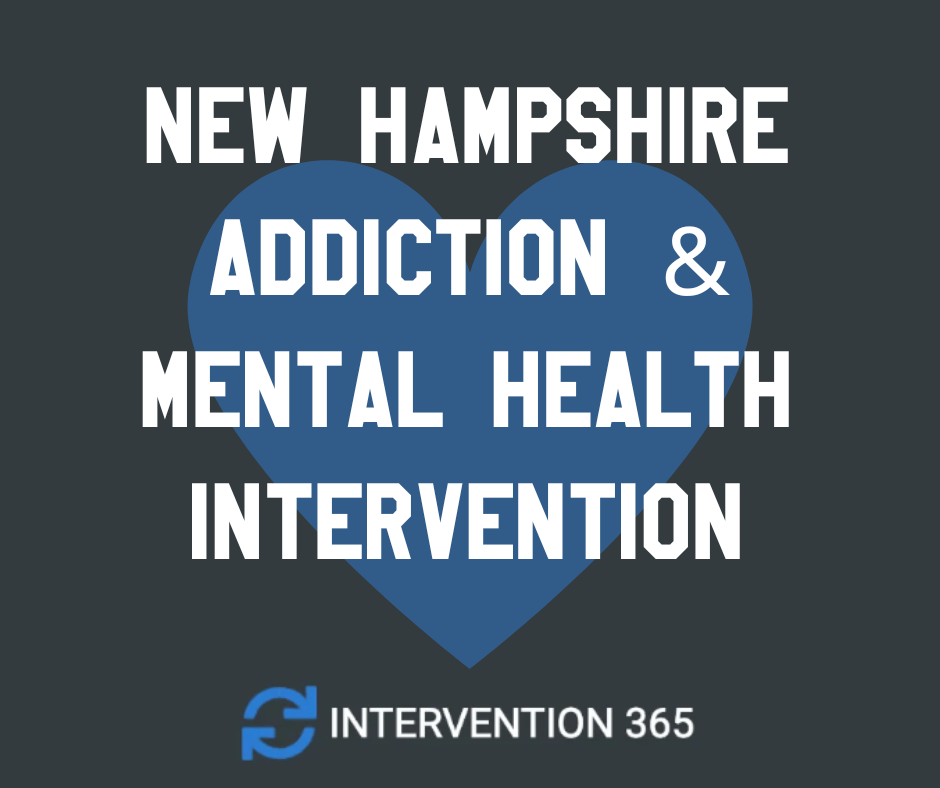 New Hampshire Addiction Mental Health intervention service detox rehab NH heroin cocaine alcohol interventionist