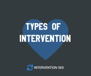 types of intervention alcohol intervention drug intervention family intervention mental health intervention