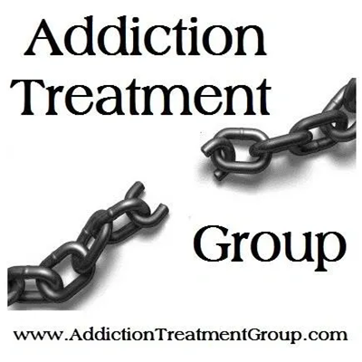 Addiction Treatment Group logo with broken chain
