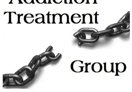 Addiction Treatment Group logo with chains.